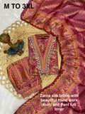Elegant Straight Kurti Pant Dupatta Set