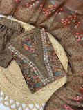Elegant Straight Kurti Pant Dupatta Set