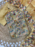 Elegant Straight Kurti Pant Dupatta Set
