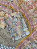 Elegant Straight Kurti Pant Dupatta Set