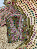 Elegant Straight Kurti Pant Dupatta Set