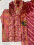Elegant Straight Kurti Pant Dupatta Set