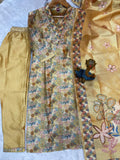 Elegant Straight Kurti Pant Dupatta Set
