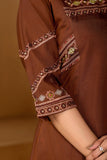 Stylish Anarkali Kurti Set with Plazo & Dupatta