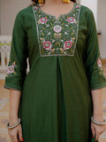 Elegant Straight Kurti Pant Dupatta Set