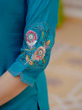 Elegant Straight Kurti Pant Dupatta Set