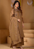 Stylish Anarkali Kurti Set with Plazo & Dupatta