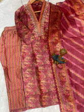 Elegant Straight Kurti Pant Dupatta Set