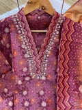 Elegant Straight Kurti Pant Dupatta Set