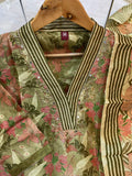 Elegant Straight Kurti Pant Dupatta Set