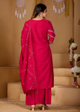Stylish Anarkali Kurti Set with Plazo & Dupatta