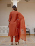 Elegant Straight Kurti Pant Dupatta Set