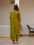 Elegant Straight Kurti Pant Dupatta Set