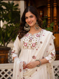 Elegant Straight Kurti Pant Dupatta Set