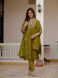 Elegant Straight Kurti Pant Dupatta Set
