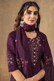 Elegant Straight Kurti Pant Dupatta Set