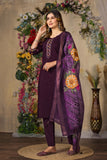 Elegant Straight Kurti Pant Dupatta Set