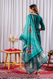 Elegant Straight Kurti Pant Dupatta Set