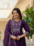 Roman Silk Layered Kurta Set