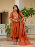 Roman Silk Layered Kurta Set