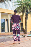Elegant Festive Cotton Co-Ord Set with Handwork