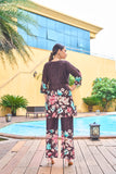 Elegant Festive Cotton Co-Ord Set with Handwork