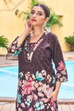 Elegant Festive Cotton Co-Ord Set with Handwork
