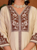 Stylish Anarkali Kurti Set with Plazo & Dupatta