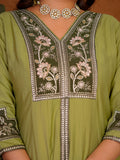 Stylish Anarkali Kurti Set with Plazo & Dupatta