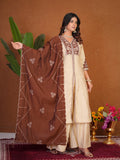 Stylish Anarkali Kurti Set with Plazo & Dupatta