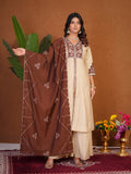 Stylish Anarkali Kurti Set with Plazo & Dupatta