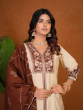 Stylish Anarkali Kurti Set with Plazo & Dupatta