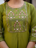 Elegant Straight Kurti Pant Dupatta Set
