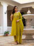 Elegant Straight Kurti Pant Dupatta Set