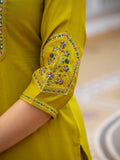 Elegant Straight Kurti Pant Dupatta Set