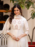 Elegant Straight Kurti Pant Dupatta Set