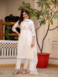 Elegant Straight Kurti Pant Dupatta Set