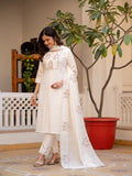 Elegant Straight Kurti Pant Dupatta Set