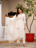 Elegant Straight Kurti Pant Dupatta Set