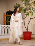 Elegant Straight Kurti Pant Dupatta Set