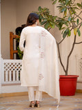Elegant Straight Kurti Pant Dupatta Set