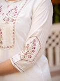 Elegant Straight Kurti Pant Dupatta Set