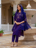 Elegant Straight Kurti Pant Dupatta Set