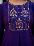 Elegant Straight Kurti Pant Dupatta Set