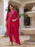 Elegant Straight Kurti Pant Dupatta Set