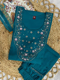 Elegant Marina Silk Kurti Set