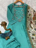 Elegant Marina Silk Kurti Set