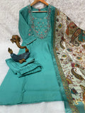Elegant Marina Silk Kurti Set