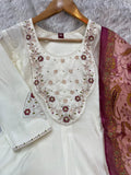 Elegant Marina Silk Kurti Set