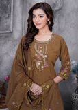 Elegant Straight Kurti Pant Dupatta Set
